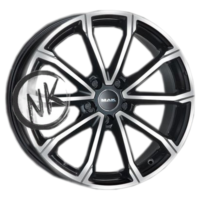 MAK 8×19/5×114,3 ET35 D76 DaVinci Black mirror
