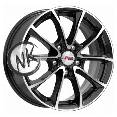 iFree 6,5×16/5×112 ET50 D57,1 Джет (КС914) Блэк Джек