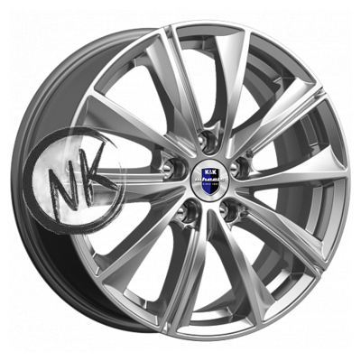 K&K 7×17/5×112 ET49 D57,1 Арнар (КС896) Дарк платинум