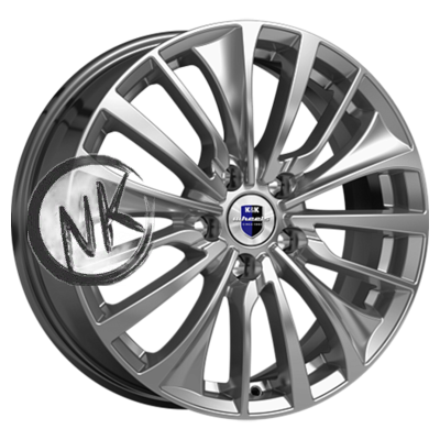 K&K 6,5×17/5×108 ET50 D63,35 Flanker (КС1097) Дарк платинум