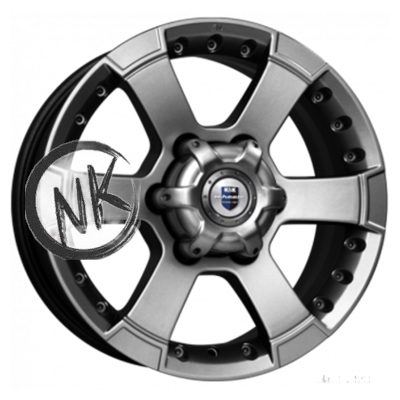 K&K 7×16/6×139,7 ET22 D107,1 M56-оригинал (КС593) Дарк платинум