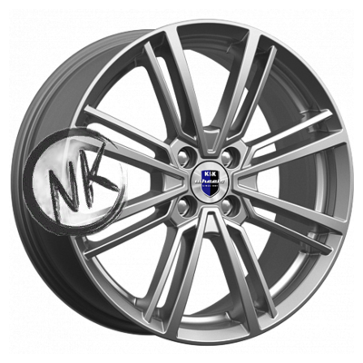 K&K 7×17/5×114,3 ET45 D67,1 Эрфурт (КС898) Дарк платинум