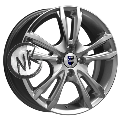 K&K 6×16/4×100 ET49 D54,1 Samara-оригинал (КС866) Дарк платинум