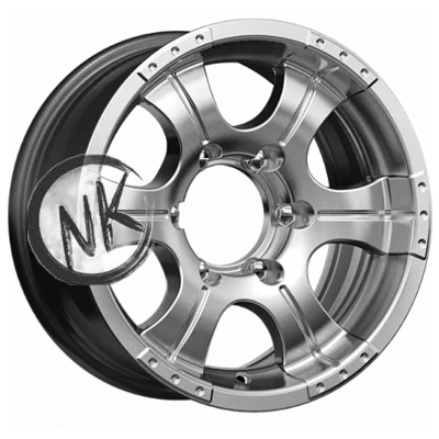 K&K 7×15/6×139,7 ET20 D110,1 Байконур (КС473) Дарк платинум