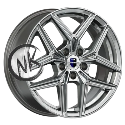 K&K 7×17/5×108 ET42 D67,1 Юнион (КС1025) Дарк платинум
