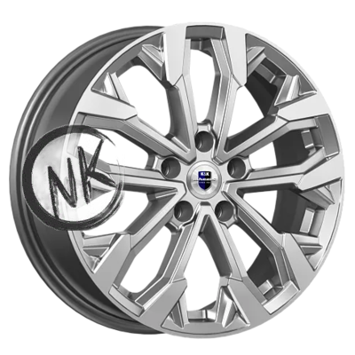 K&K 6,5×17/5×114,3 ET37 D66,6 Морейн (КС1046) Дарк платинум