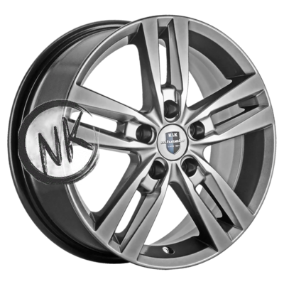 K&K 6,5×16/5×100 ET48 D56,1 Rassvet-оригинал (КС868) Дарк платинум