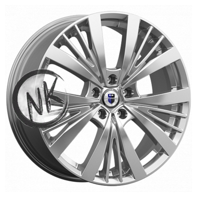 K&K 7,5×19/5×108 ET45 D67,1 Марвел (КС881) Дарк платинум