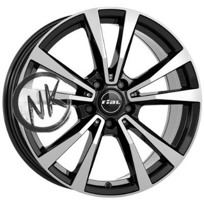 Rial 8×18/5×112 ET38 D66,5 M12 Diamant black front polished