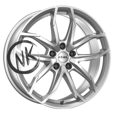 Rial 8×20/5×112 ET40 D70,1 Lucca Diamond Black