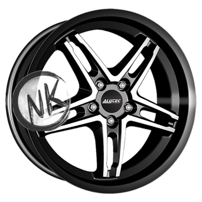 Alutec 8×18/5×120 ET35 D72,6 Poison Cup Diamond Black Front polished