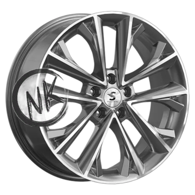 Premium Series 7×18/5×114,3 ET37 D66,6 КР012 (Jolion) Diamond Gloss Graphite