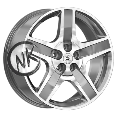 Premium Series 8,5×20/5×120 ET45,5 D62,6 КР008 (Li L7/Li L8) Diamond Gloss Graphite
