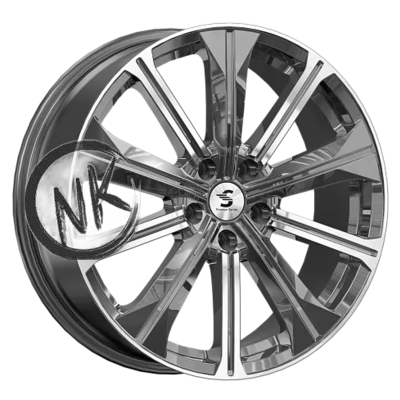 Premium Series 7×19/5×114,3 ET40 D66,6 КР013 (Haval Dargo) Diamond Gloss Graphite (4210917)