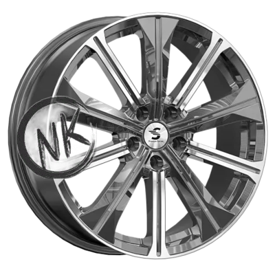 Premium Series 7×19/5×114,3 ET45 D67,1 КР013 (CX-5) Diamond Gloss Graphite