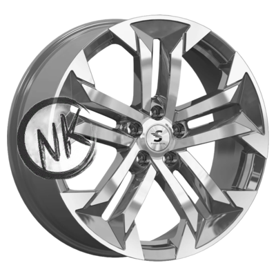Premium Series 7,5×19/5×108 ET50 D63,35 КР015 (Volvo XC60) Diamond Gloss Graphite