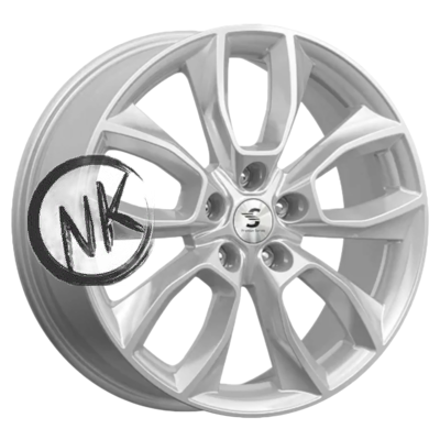 Premium Series 7×18/5×112 ET43 D57,1 КР001 (Kodiaq) Elite Silver