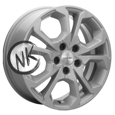 Khomen Wheels 6,5×17/5×114,3 ET50 D64,1 KHW1711 (Haval/Honda) F-Silver