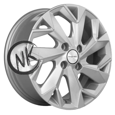 Khomen Wheels 6×15/4×100 ET40 D60,1 KHW1508 (XRay) F-Silver