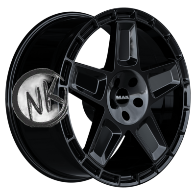 MAK 9×20/5×130 ET25 D84,1 Trek Gloss Black