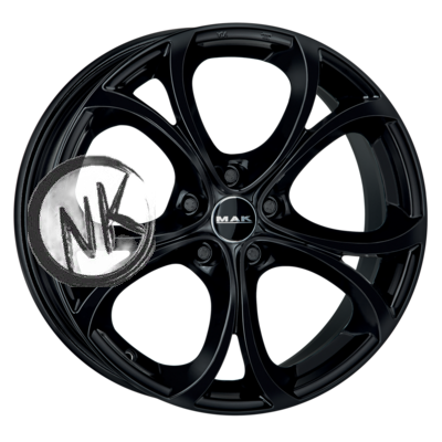 MAK 9×20/5×110 ET29 D65,1 Lario Gloss Black