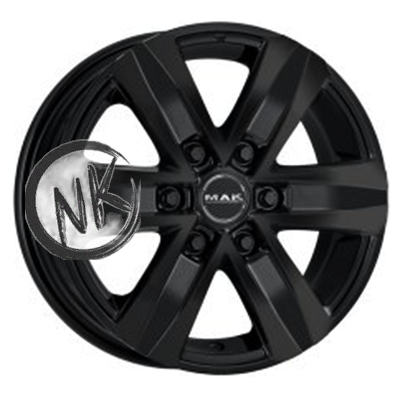 MAK 8×18/6×130 ET53 D84,1 Stone 6 Gloss Black