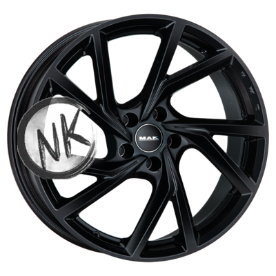 MAK 7×17/5×108 ET42 D72 Kassel Gloss Black