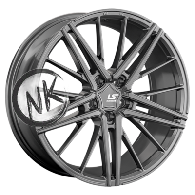 LS FlowForming 8,5×19/5×114,3 ET40 D67,1 RC76 GM (конус, Колпак+лого)