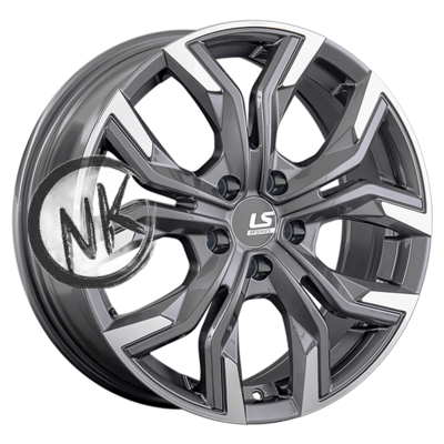 LS FlowForming 8×19/5×112 ET45 D66,6 RC92 GMF (конус)