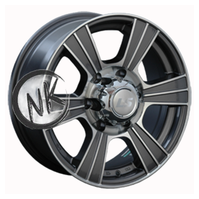 LS 7×16/6×139,7 ET10 D107,1 160 GMF (конус, Колпак+лого)