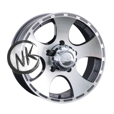 LS 7×16/5×139,7 ET5 D108,5 795 GMF (конус, Колпак+лого)