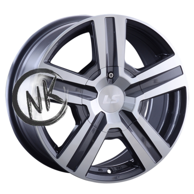 LS 7×16/5×139,7 ET30 D98,5 794 GMF (конус, Колпак+лого)