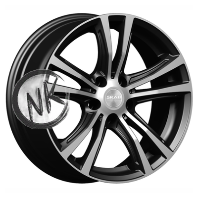 СКАД 8×18/5×114,3 ET30 D60,1 Мюнхен (КЛ306) Графит