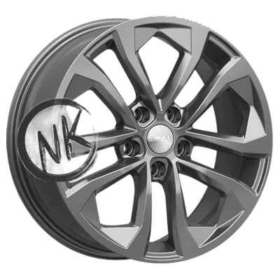 СКАД 7×17/5×114,3 ET45 D66,1 Тукан (КЛ356) Графит