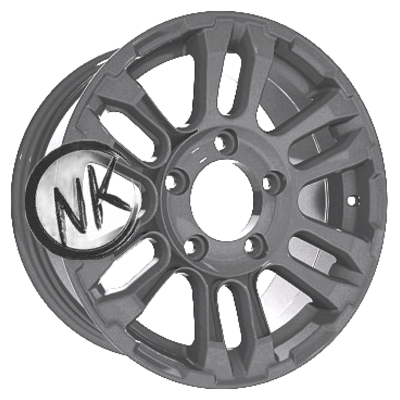 СКАД 7×16/5×139,7 ET40 D98,5 Тайга (КЛ251) Графит