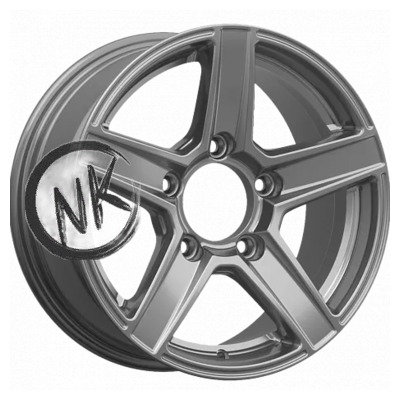 СКАД 7×16/5×139,7 ET30 D98,5 Сафари (КЛ316) Графит