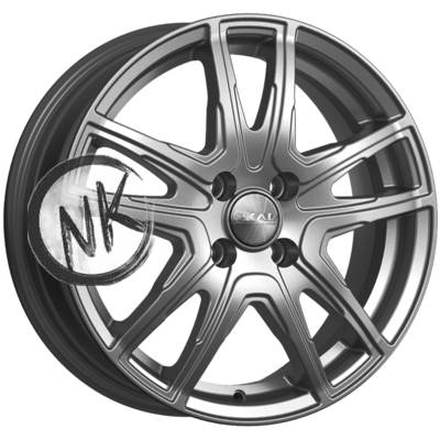 СКАД 6×16/4×100 ET50 D60,1 Сидней (КЛ308) Графит