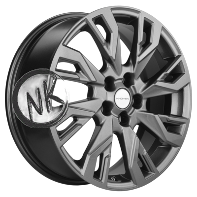 Khomen Wheels 7×18/5×110 ET50 D63,3 KHW1809 (CS35/CS35 Plus) Gray
