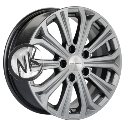 Khomen Wheels 6,5×16/5×114,3 ET45 D60,1 KHW1610 (Toyota/Suzuki) Gray