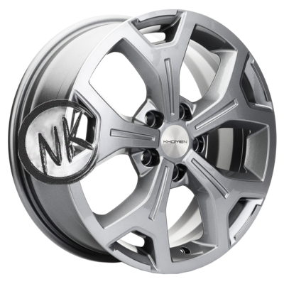 Khomen Wheels 7×17/5×114,3 ET37 D66,5 KHW1710 (Jolion) Gray