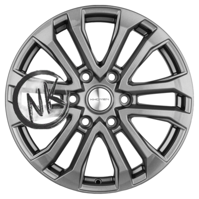 Khomen Wheels 7,5×18/6×139,7 ET42 D100,1 KHW1805 (Great Wall POER) Gray
