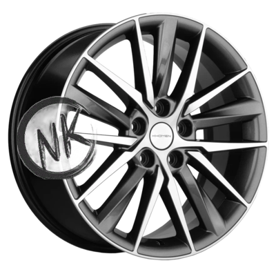 Khomen Wheels 8×18/5×114,3 ET46 D67,1 KHW1807 (Hyundai i40) Gray-FP