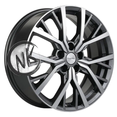 Khomen Wheels 7×18/5×114,3 ET48,5 D67,1 KHW1806 (Sportage) Gray-FP