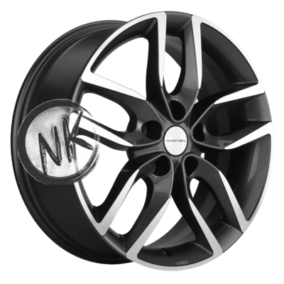 Khomen Wheels 6,5×17/5×114,3 ET45 D60,1 KHW1708 (Toyota C-HR) Gray-FP