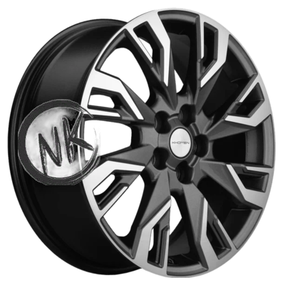 Khomen Wheels 7×18/5×114,3 ET40 D66,5 KHW1809 (Haval Dargo) Gray-FP