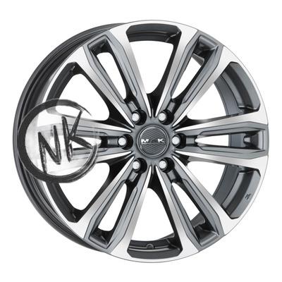 MAK 7,5×17/6×139,7 ET25 D106,2 Safari 6 Gunmetal Mirror Face