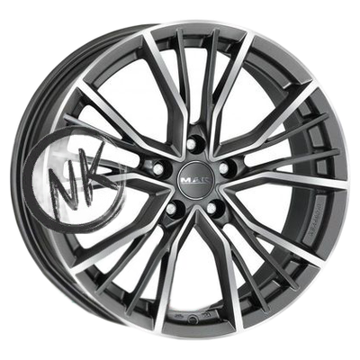 MAK 9,5×21/5×112 ET25 D66,45 Union Gunmetal Mirror Face