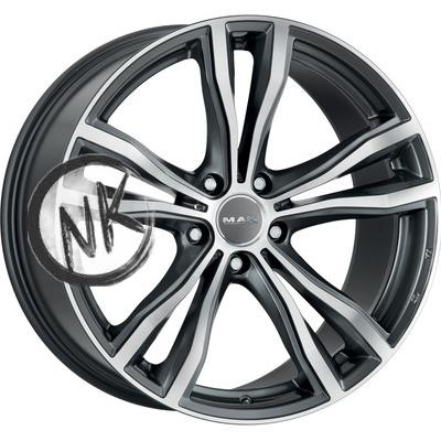 MAK 10×21/5×120 ET40 D74,1 X-Mode Gunmetal Mirror Face
