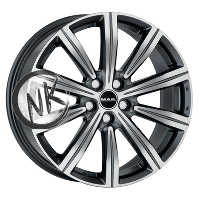 MAK 8,5×20/5×112 ET29 D66,6 Birmingham Gunmetal Mirror Face