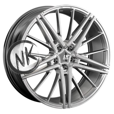 LS FlowForming 8,5×20/5×114,3 ET45 D67,1 RC76 HPB (конус, Колпак+лого)